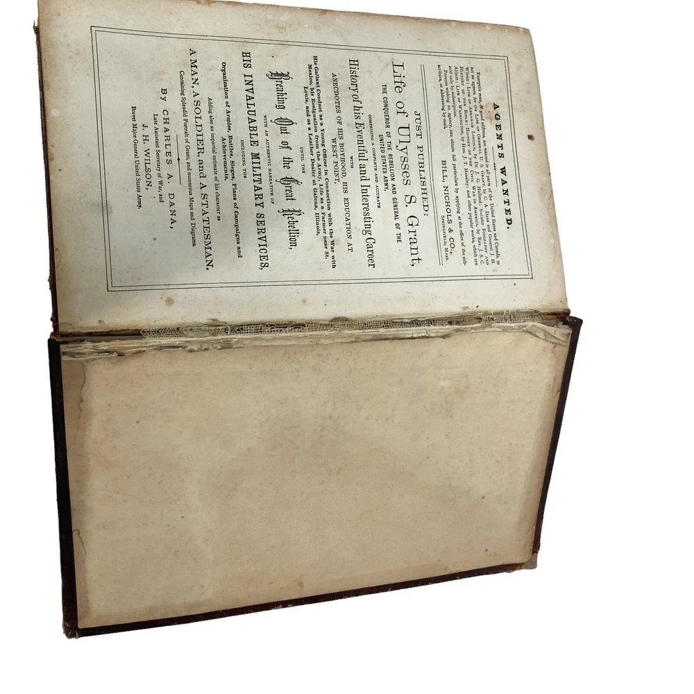 Antique‎ The Patriarchs And Prophets Christ And The Apostles  1874 Leather Bound
